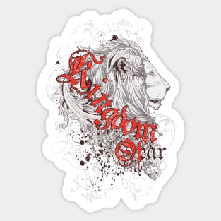 Kingdom Of Fear Sticker